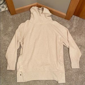Aerie Tan tunic hoodie